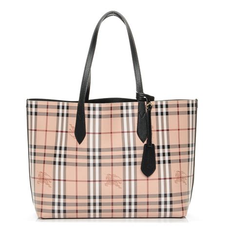 burberry haymarket check satchel handbag|Burberry haymarket tote medium.